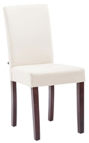 Esszimmerstuhl mit Stoffbezug und hoher Rückenlehne für optimalen Sitzkomfort