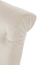 Eleganter Esszimmerstuhl mit Samtbezug bequemer Polsterstuhl in verschiedenen Farben