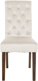 Eleganter Esszimmerstuhl mit Samtbezug bequemer Polsterstuhl in verschiedenen Farben