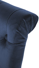 Eleganter Esszimmerstuhl mit Samtbezug bequemer Polsterstuhl in verschiedenen Farben