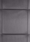 Elegantes 2er-Set Freischwinger Esszimmerstühle mit Samtbezug und Metallgestell