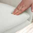 2er-Set Esszimmerstühle  Stoff, 180° drehbar, gepolstert