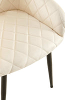 2er-Set Samt Esszimmerstühle Stabil, Bodenschoner, pflegeleicht