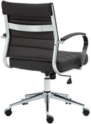 Bürostuhl mit Armlehnen Höhenverstellbarer Schreibtischstuhl Drehstuhl mit Rollen für Homeoffice & Büro