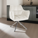 Premium Esszimmerstuhl mit Samtbezug Einzelstuhl Moderne Designerstuhl mit Metallgestell für Küche & Esszimmer