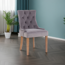 Esszimmerstuhl mit Samtbezug Eleganter Komfort in Verschiedenen Farben