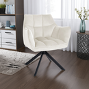 Premium Esszimmerstuhl mit Samtbezug Einzelstuhl Moderne Designerstuhl mit Metallgestell für Küche & Esszimmer