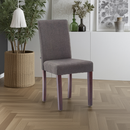 Esszimmerstuhl mit Stoffbezug und hoher Rückenlehne für optimalen Sitzkomfort