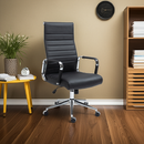 Modernster Bürostuhl aus Echtleder