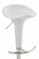 Barhocker Höhenverstellbarer Hocker mit Sattelsitz Mit Fußstütze Für Kücheninsel Retro-Look