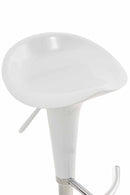 Barhocker Höhenverstellbarer Hocker mit Sattelsitz Mit Fußstütze Für Kücheninsel Retro-Look