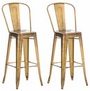 2er Set Barhocker Aiden Metall