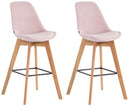 2er Set Barhocker Metz Samt