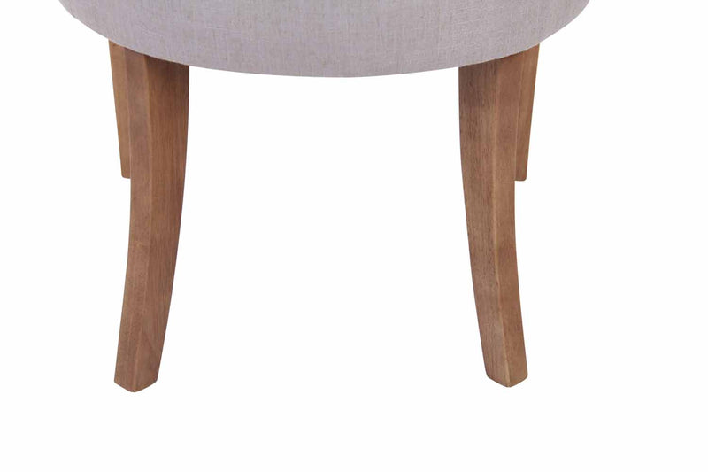 2er Set Esszimmerstühle mit Stoffbezug  Moderne Küchenstühle mit Rückenlehne für Esszimmer & Küche