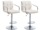 2er Set Barhocker Lucy Stoff