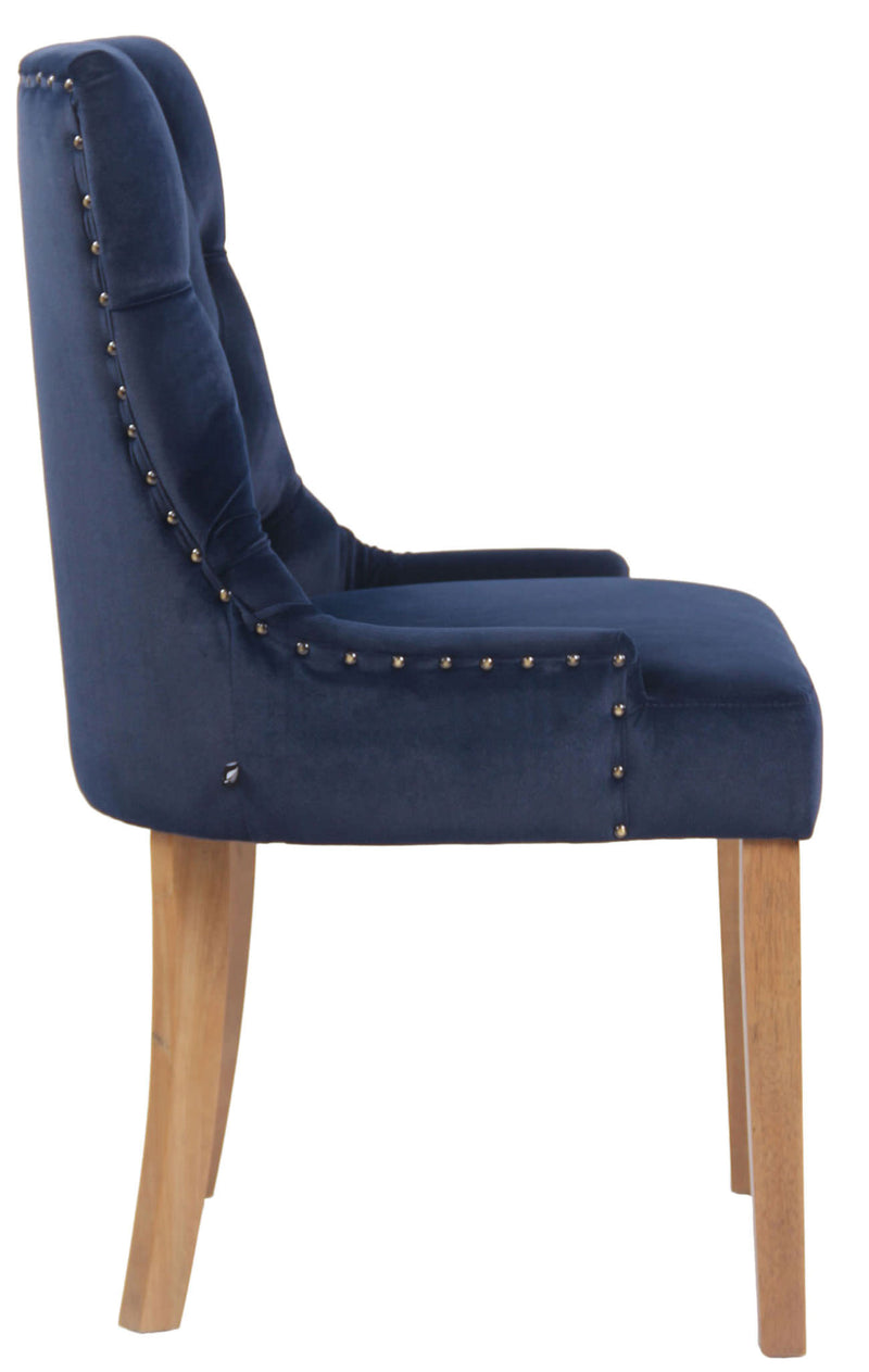 Premium 4er Set Esszimmerstühle mit Samtbezug, modern, 4 Stühle für Küche & Esszimmer Hochwertige Holzgestelle Designerstuhl