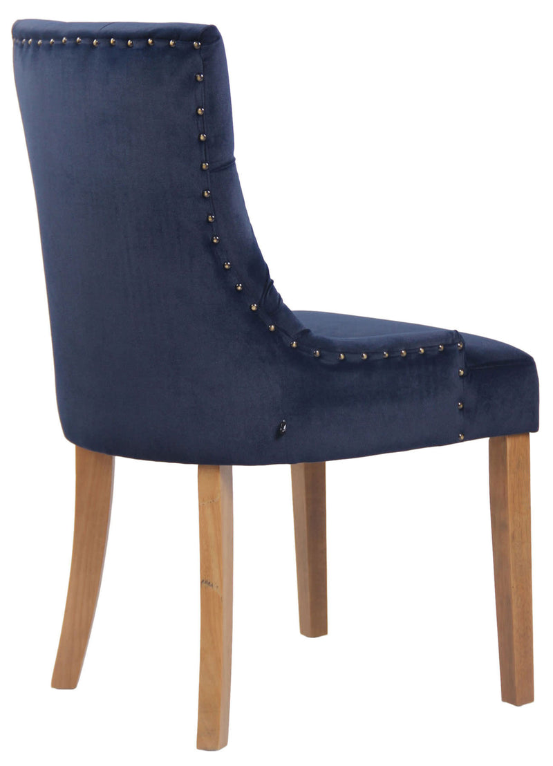 Premium 4er Set Esszimmerstühle mit Samtbezug, modern, 4 Stühle für Küche & Esszimmer Hochwertige Holzgestelle Designerstuhl