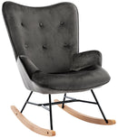 Schaukelstuhl Sanka Samt