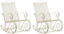 2er Set Schaukelstühle Smilla