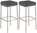 2er Set Barhocker Montreal 80 Kunstleder