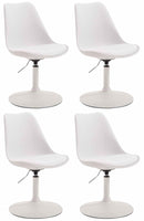 4er Set Esszimmerstühle Maverick Kunststoff