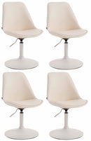 4er Set Esszimmerstühle Maverick Kunstleder