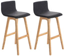 2er Set Barhocker Taunus Stoff