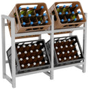 Trinkkasten-Ständer Stabiler Getränkekisten Halter Vielseitig und Platzsparend für Haushalt und Gastronomie