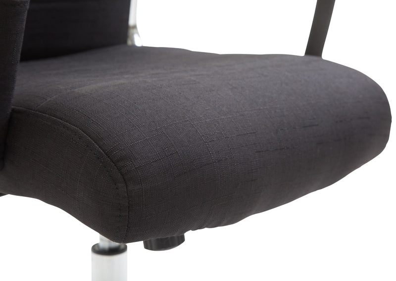 Ergonomischer Bürostuhl mit Stoffbezug Höhenverstellbar & atmungsaktiv