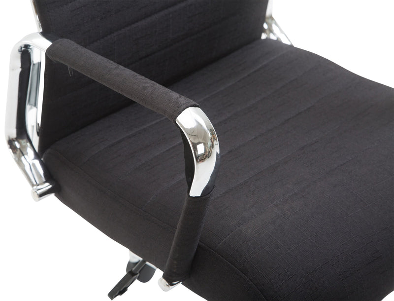 Ergonomischer Bürostuhl mit Stoffbezug Höhenverstellbar & atmungsaktiv