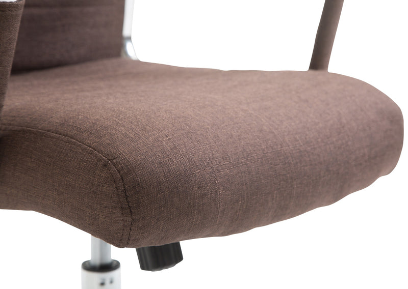 Ergonomischer Bürostuhl mit Stoffbezug Höhenverstellbar & atmungsaktiv