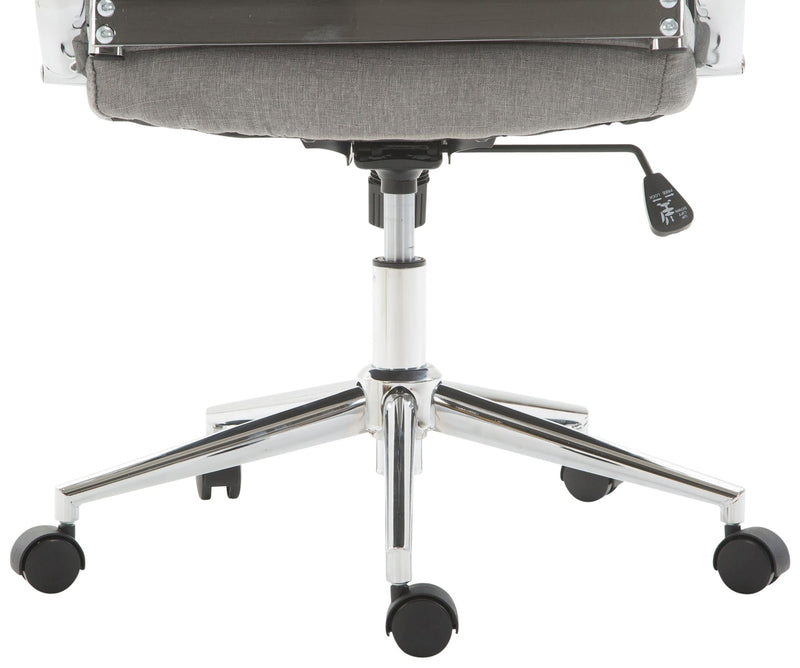 Ergonomischer Bürostuhl mit Lendenstütze & Schwingfunktion - Höhenverstellbar & Atmungsaktiv