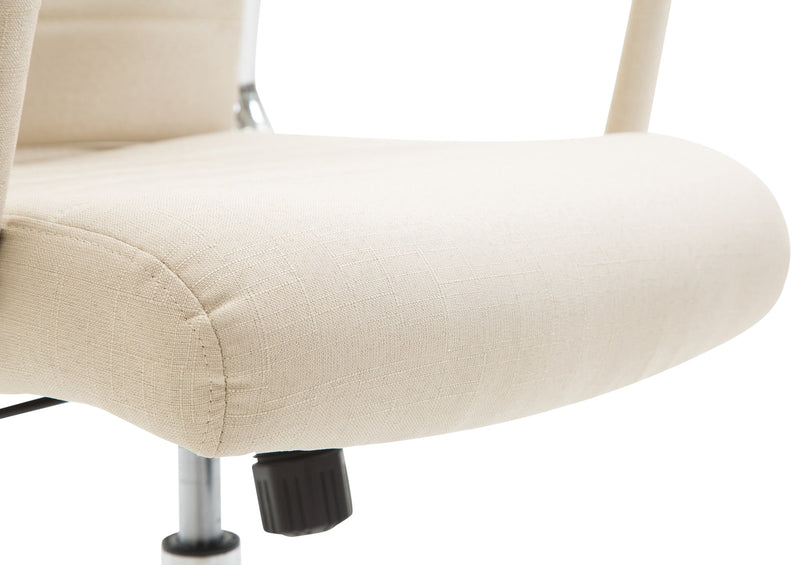 Ergonomischer Bürostuhl mit Stoffbezug Höhenverstellbar & atmungsaktiv