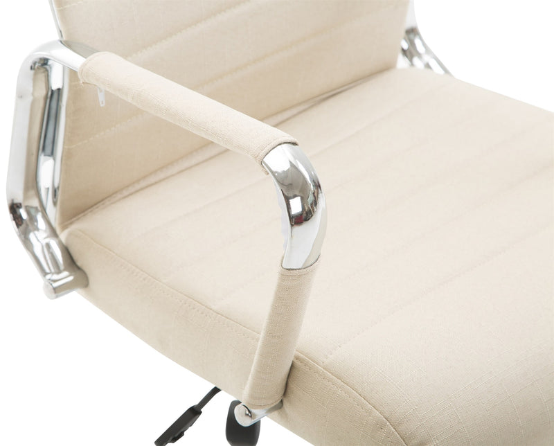Ergonomischer Bürostuhl mit Stoffbezug Höhenverstellbar & atmungsaktiv