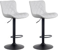 2er-Set Barhocker Gepolstert, drehbar, höhenverstellbar für Theke & Tresen