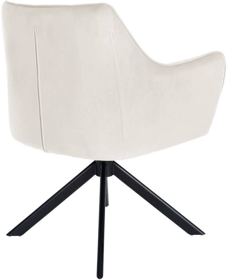 Premium Esszimmerstuhl mit Samtbezug Einzelstuhl Moderne Designerstuhl mit Metallgestell für Küche & Esszimmer