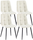 4er Set Esszimmerstühle Antibes Stoff