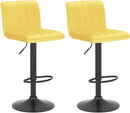 2er Set Barhocker Jamie Samt