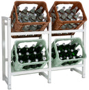 Trinkkasten-Ständer Stabiler Getränkekisten Halter Vielseitig und Platzsparend für Haushalt und Gastronomie