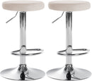 2er Set Barhocker Ponte Samt