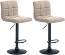 2er Set Barhocker Calma Stoff