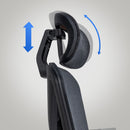 Ergonomischer Bürostuhl mit Fußstütze 3D-Armlehnen & verstellbarer Kopfstütze