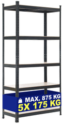 Lagerregal 90x40x180 cm