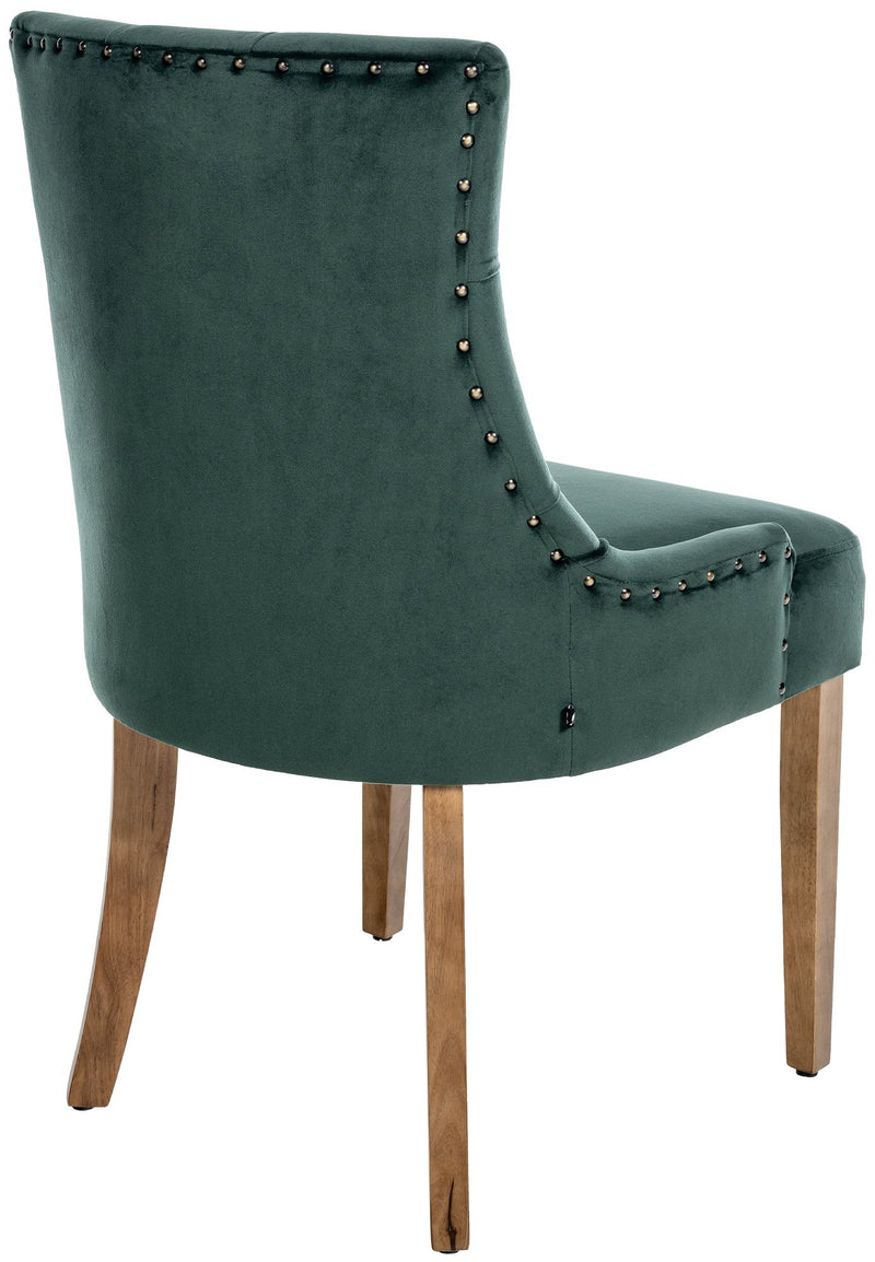 Esszimmerstuhl mit Samtbezug Eleganter Komfort in Verschiedenen Farben