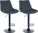 2er Set Barhocker Toni Stoff
