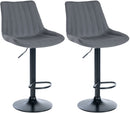 2er Set Barhocker Toni Stoff