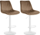2er Set Barhocker Toni Samt