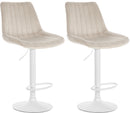 2er Set Barhocker Toni Samt
