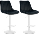 2er Set Barhocker Toni Samt