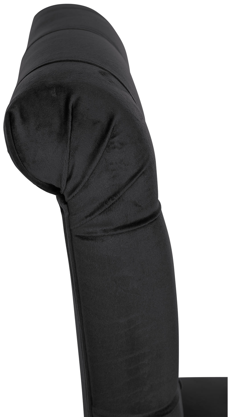 Eleganter Esszimmerstuhl mit Samtbezug bequemer Polsterstuhl in verschiedenen Farben